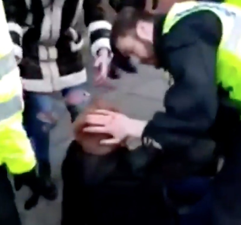 Other image for Derby clash ends in town centre fracas